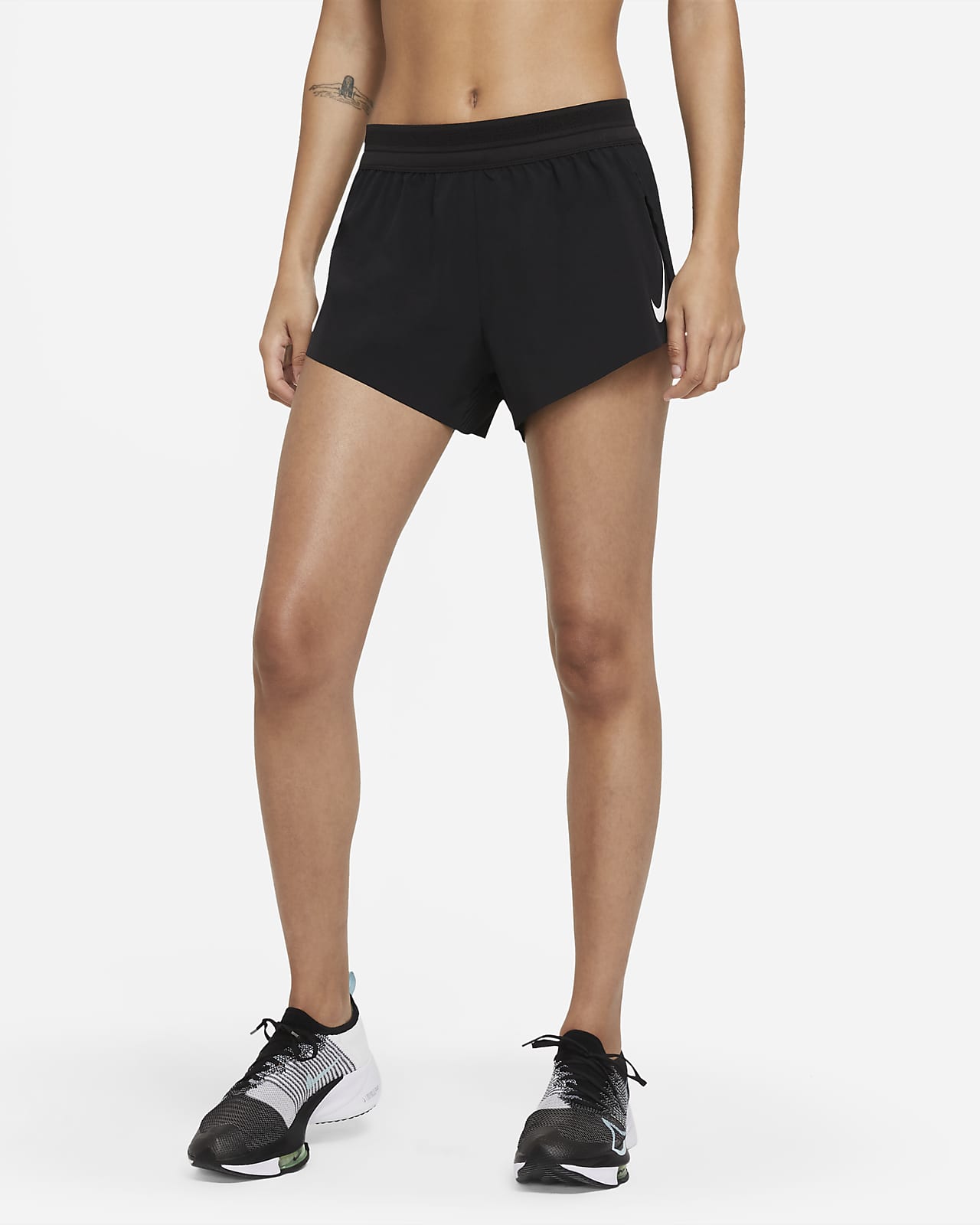 Nike AeroSwift Hardloopshorts voor dames