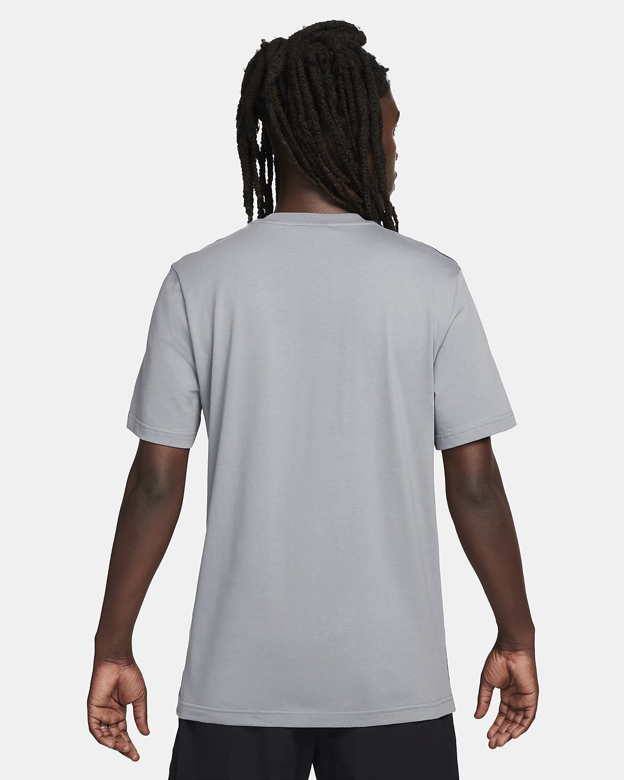 Nike T-shirt Air Max à manches courtes pour homme, taille S, blanc, L :  : Mode