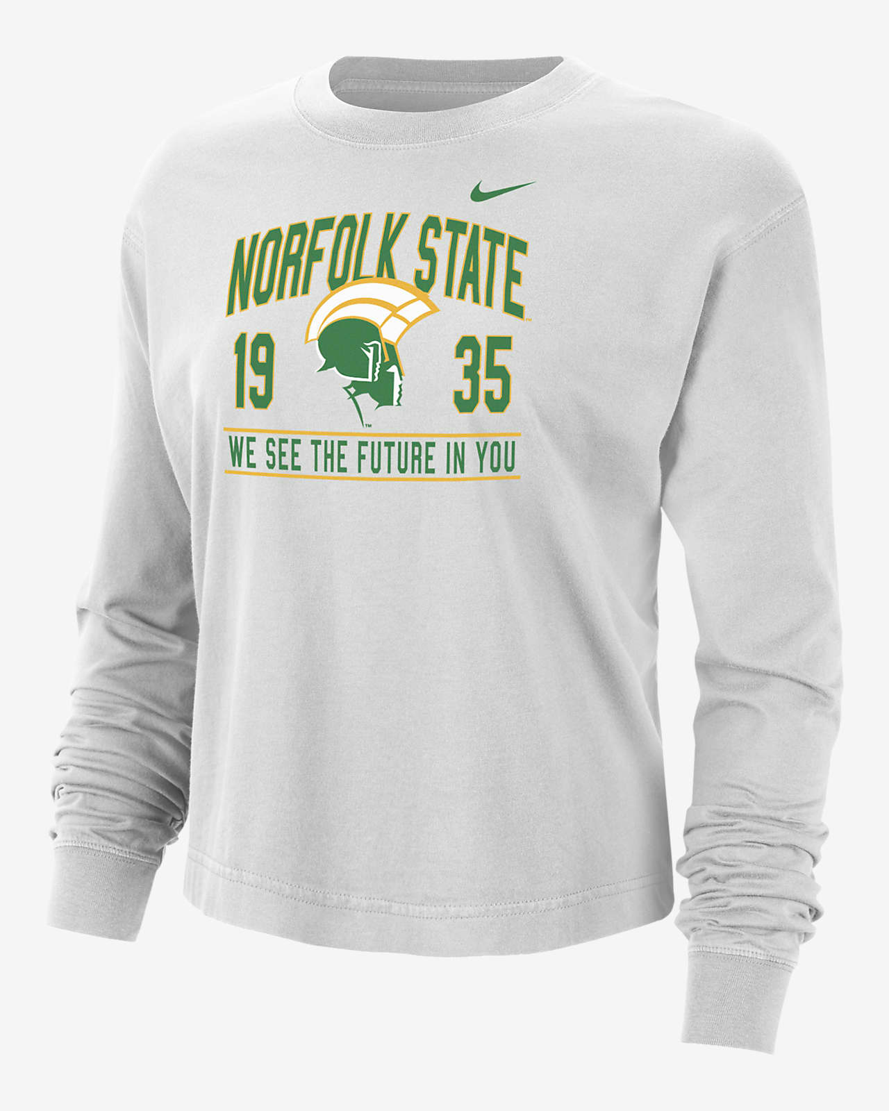 Norfolk State Women's Nike College Boxy Long-Sleeve T-Shirt