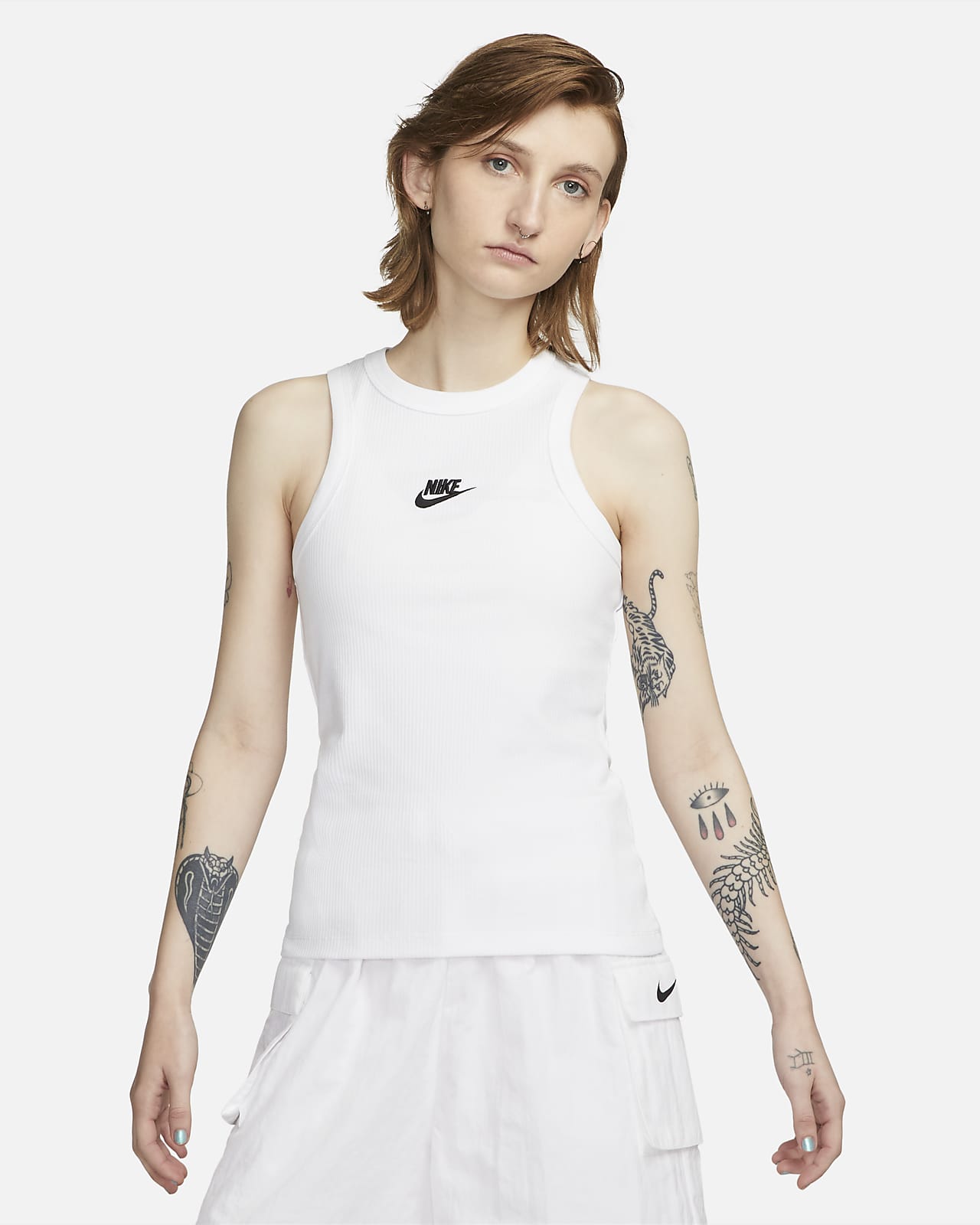 Débardeur côtelé Nike Sportswear pour femme