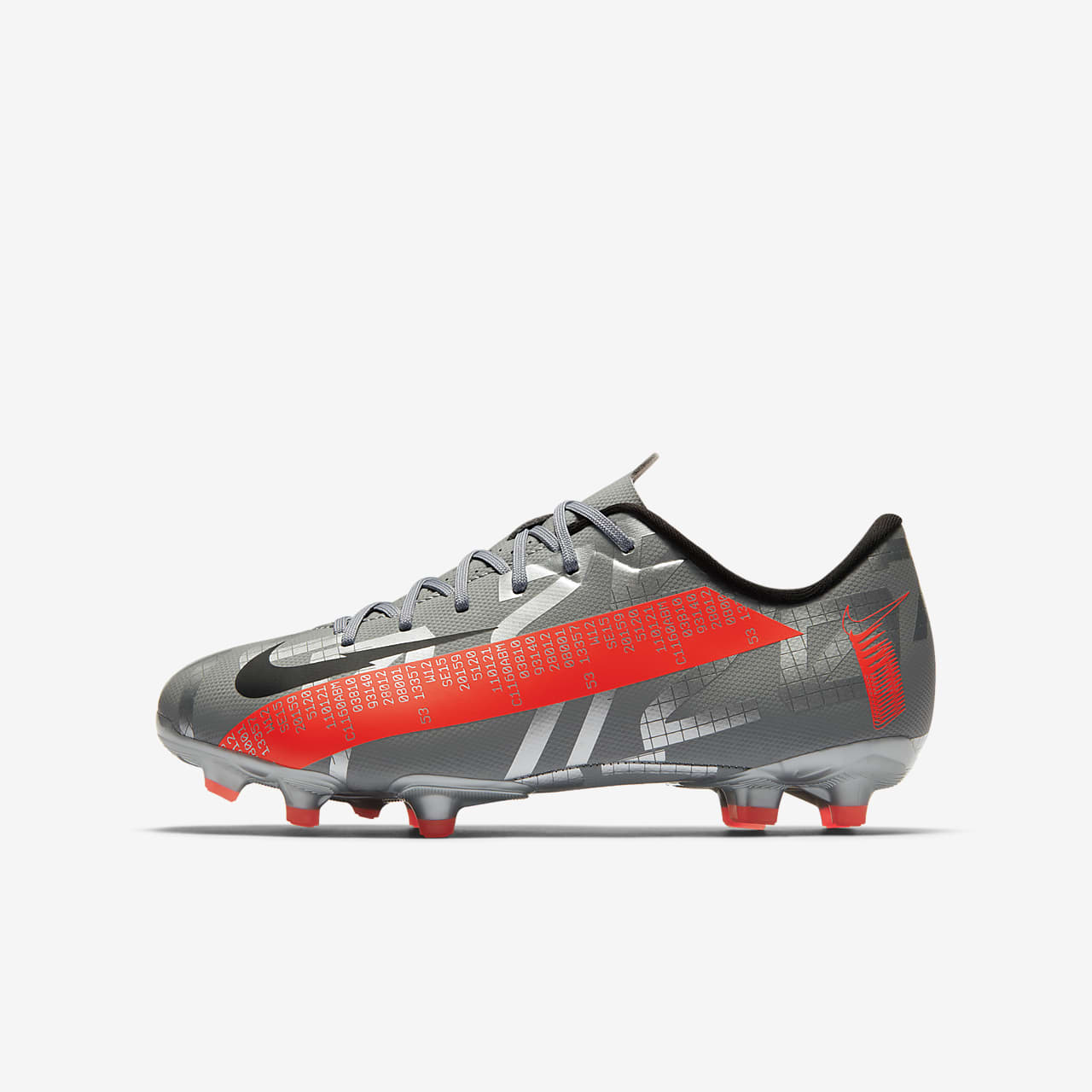 media the wind is strong banner Nike Jr. Mercurial Vapor 13 Academy MG Kids' Multi-Ground Football Boot.  Nike ID