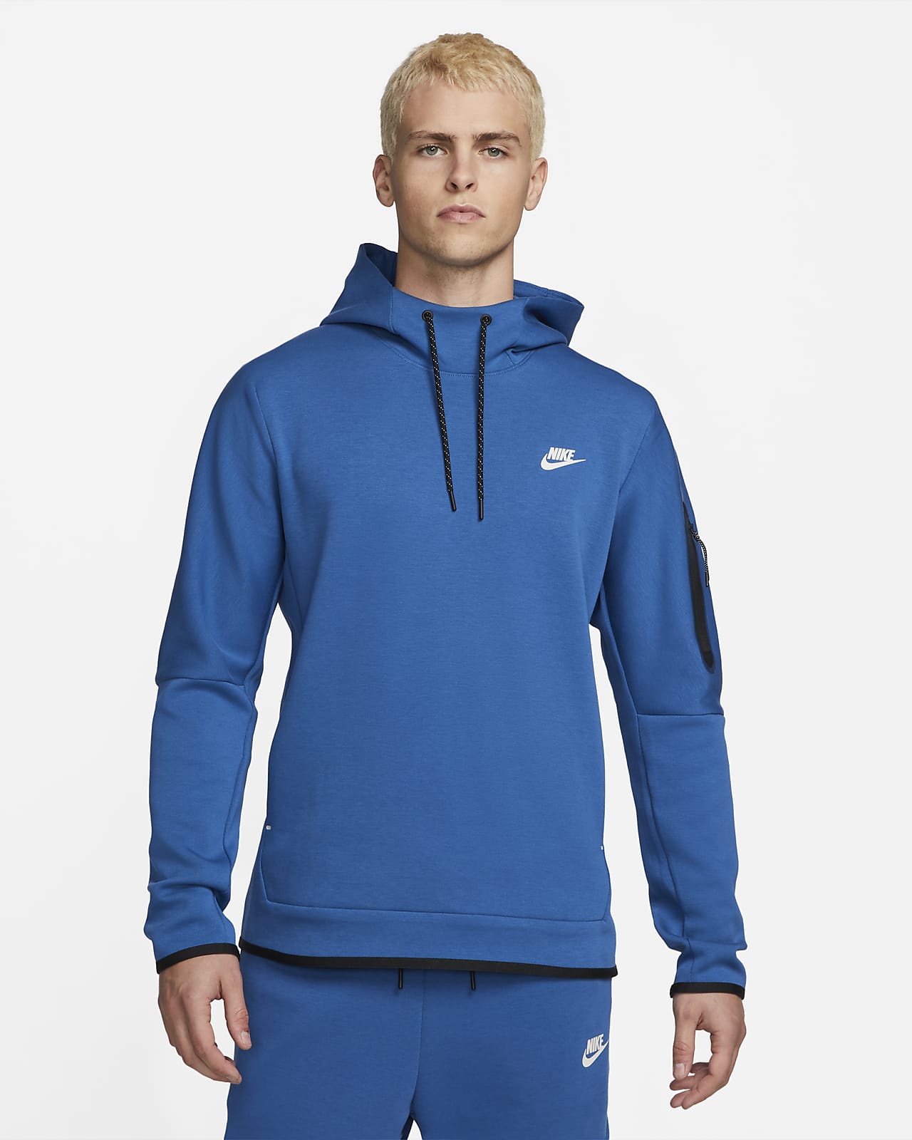 Felpa pullover con cappuccio Nike Sportswear Tech Fleece - Uomo. Nike IT