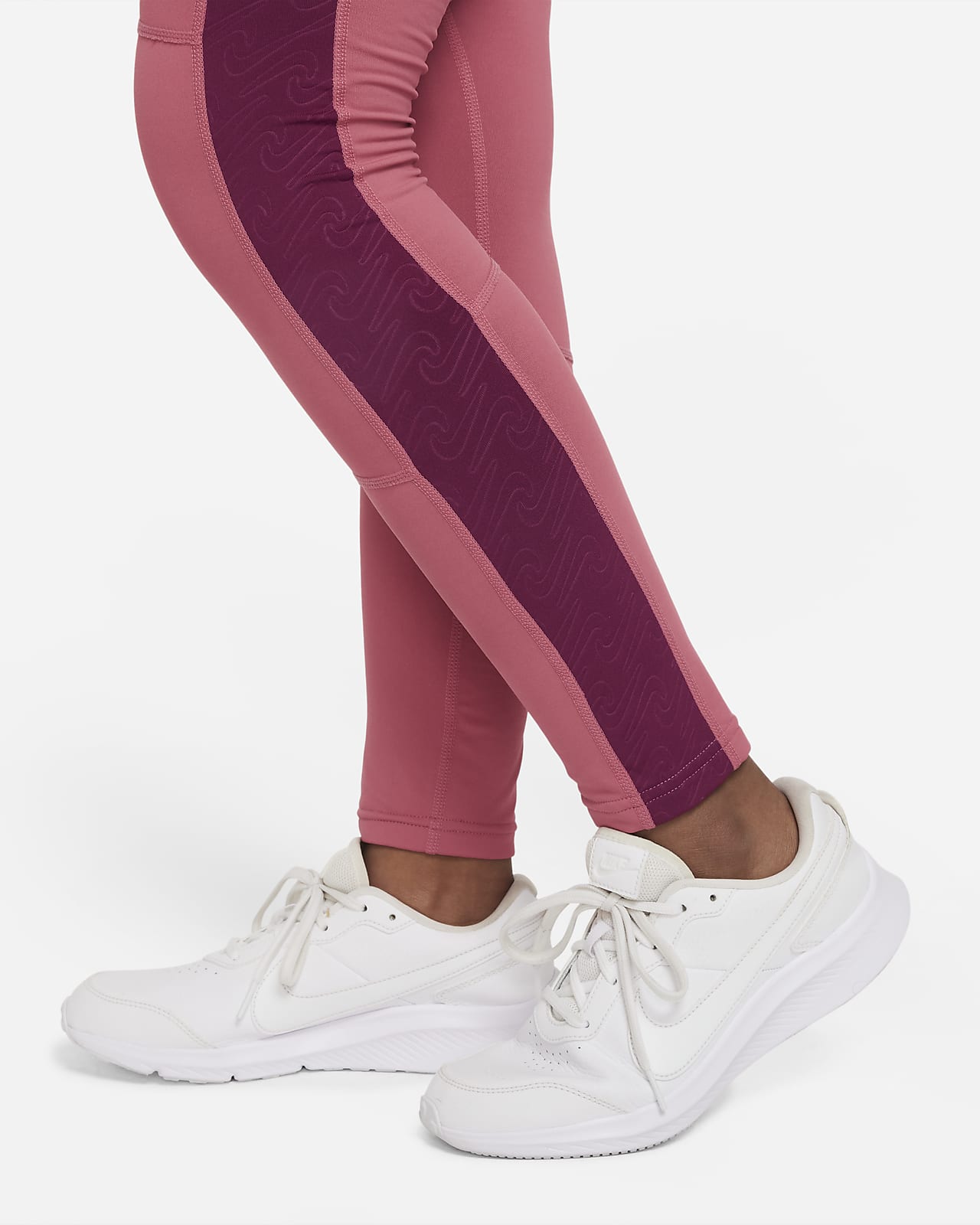 Nike Pro Warm Dri-FIT Big Kids' (Girls') Leggings (Extended Size).