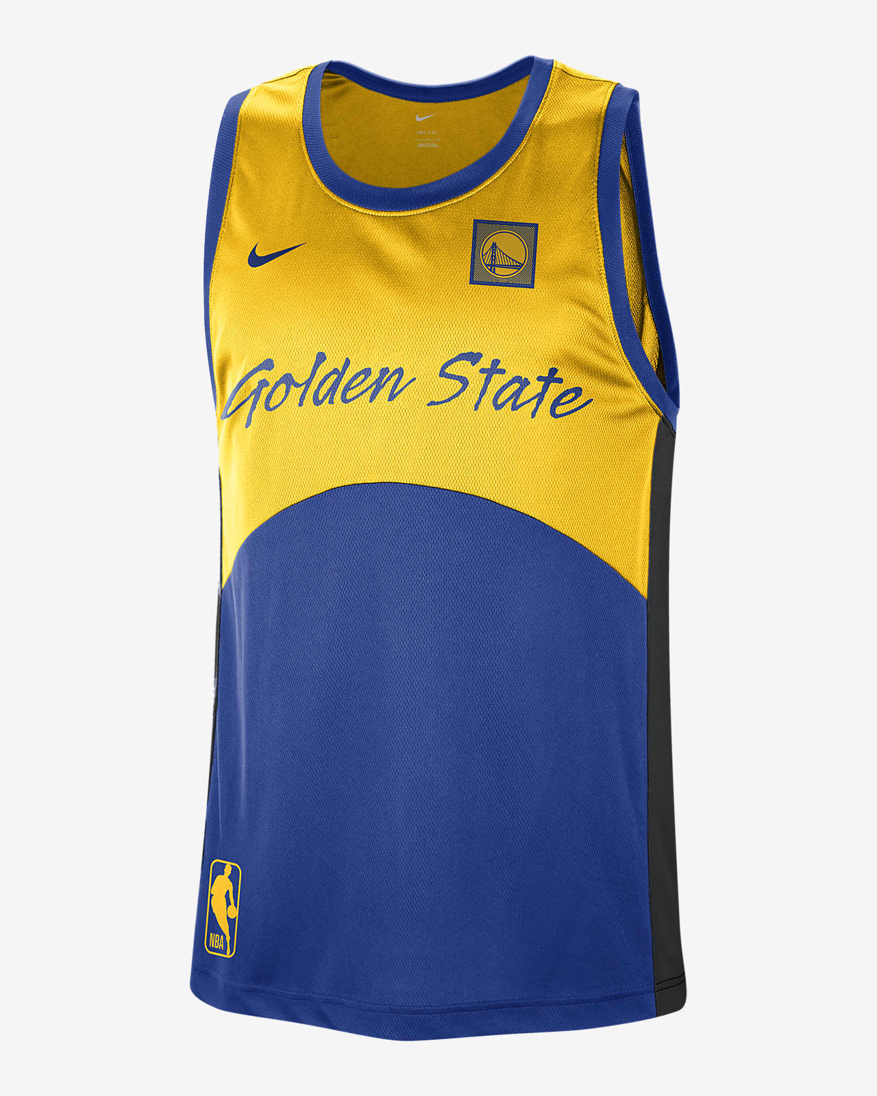 golden state warriors sleeveless hoodie nike