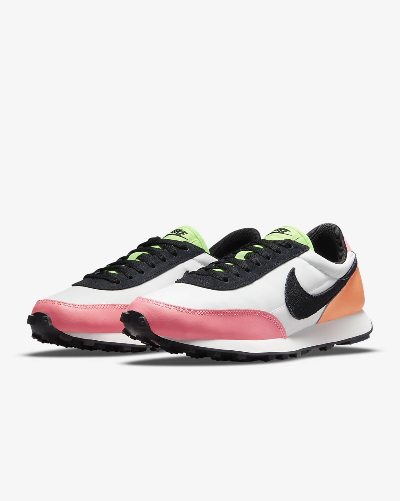 bright nike sneakers