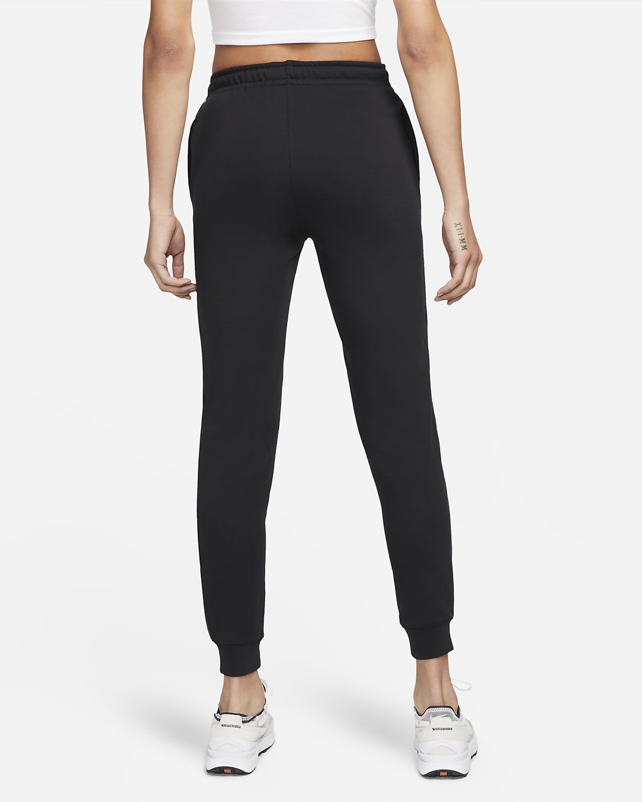 high waisted nike track pants