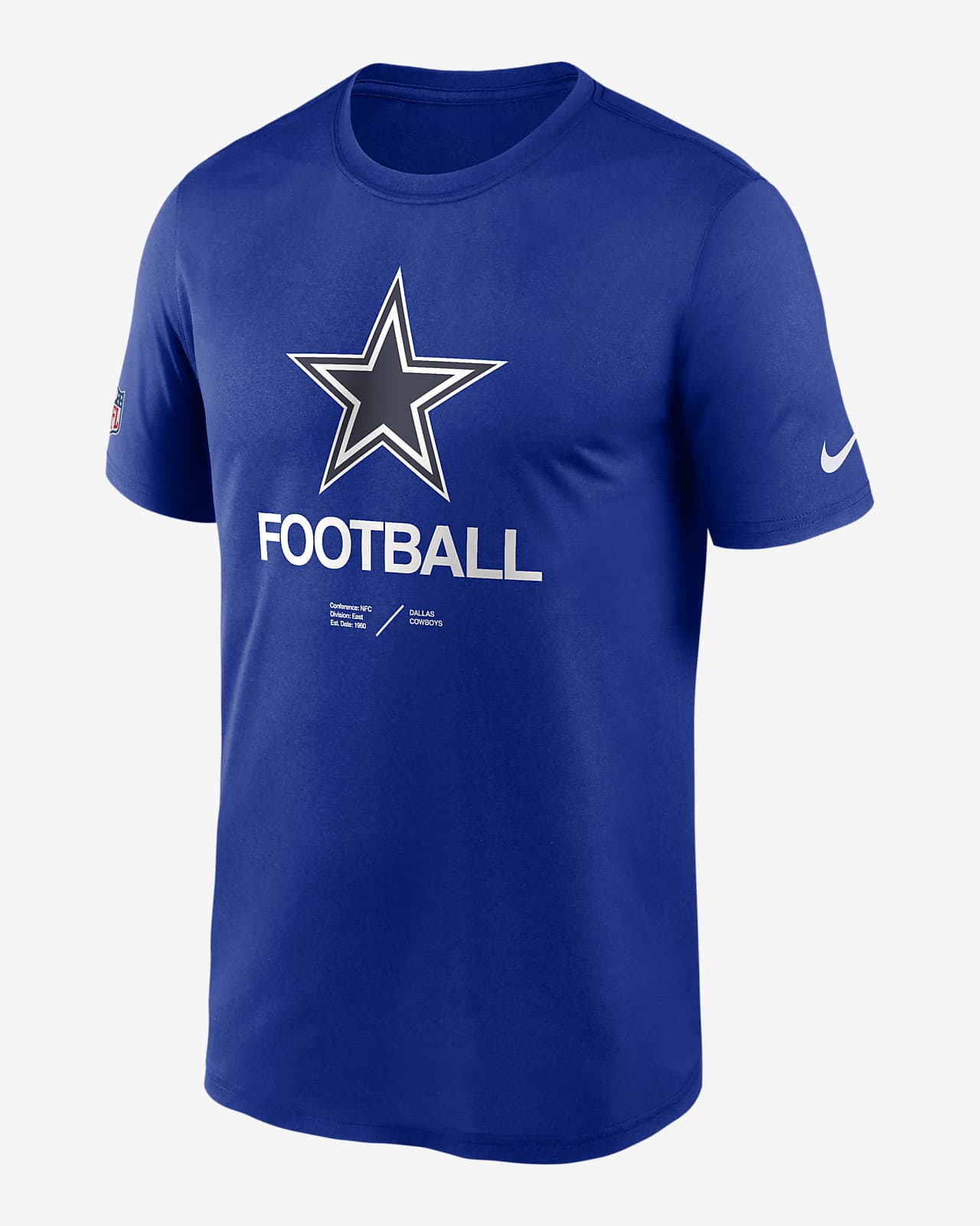 Playera para hombre Nike Dri-FIT Infograph (NFL Dallas Cowboys). Nike.com