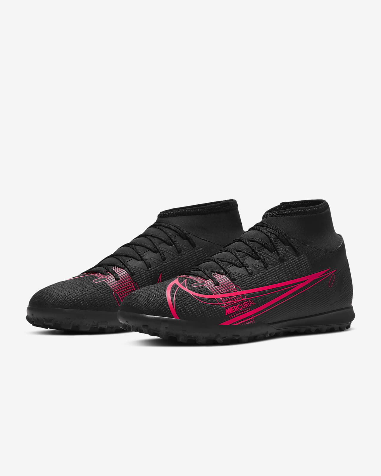 nike mercurial superfly 8 academy tf artificial turf soccer shoe