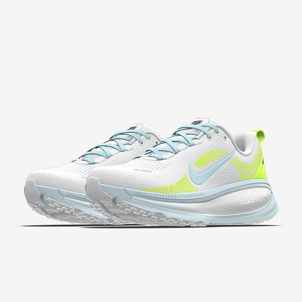 Tenis de correr en pavimento personalizados para mujer Nike Vomero 18 By You