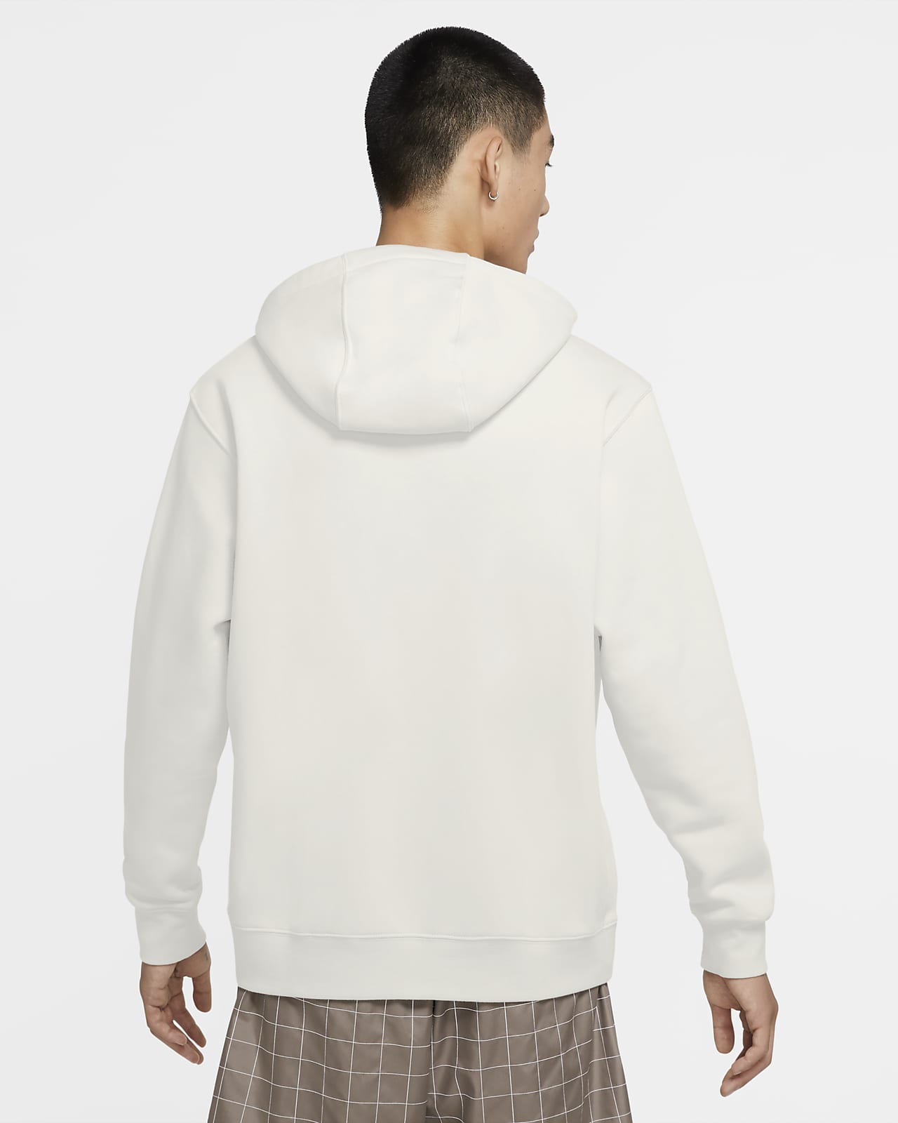 white nike pullover hoodie