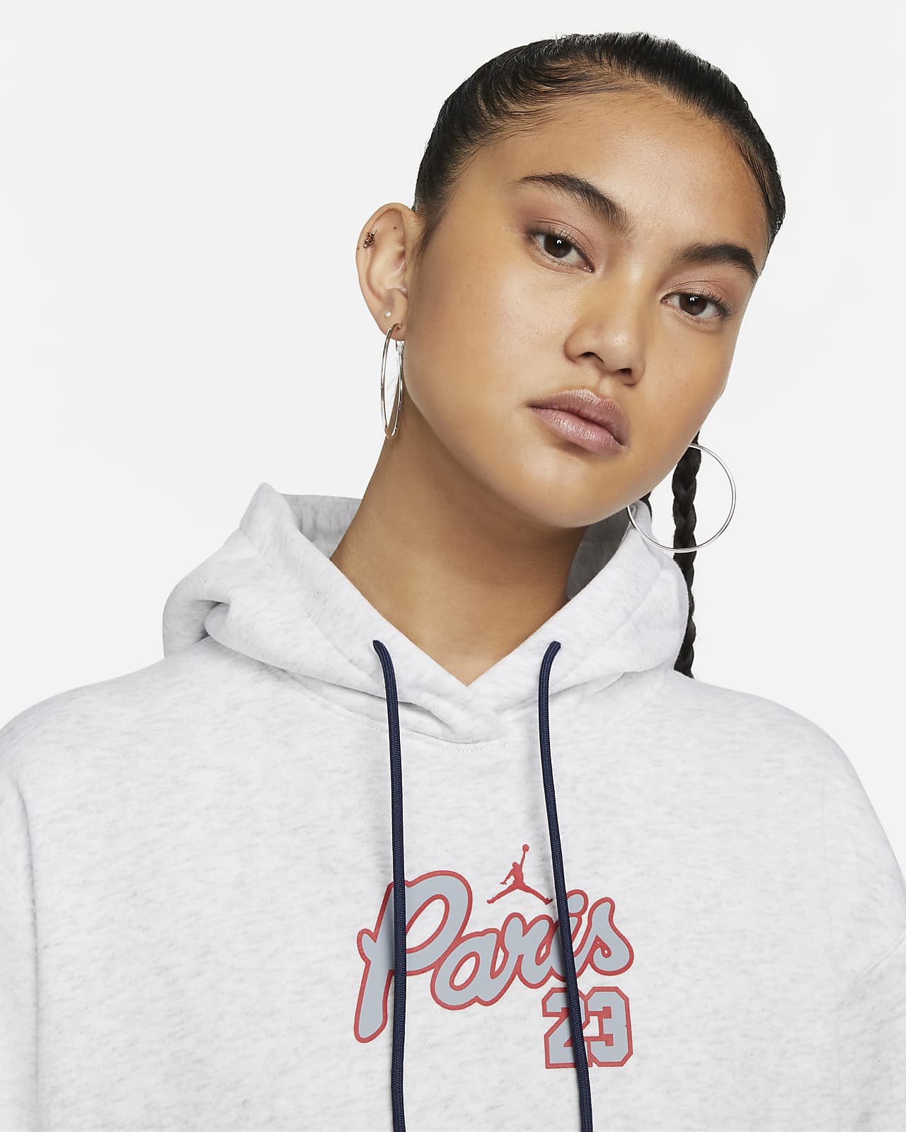 Sudadera con gorro de tejido Fleece para mujer Paris Saint-Germain. Nike MX