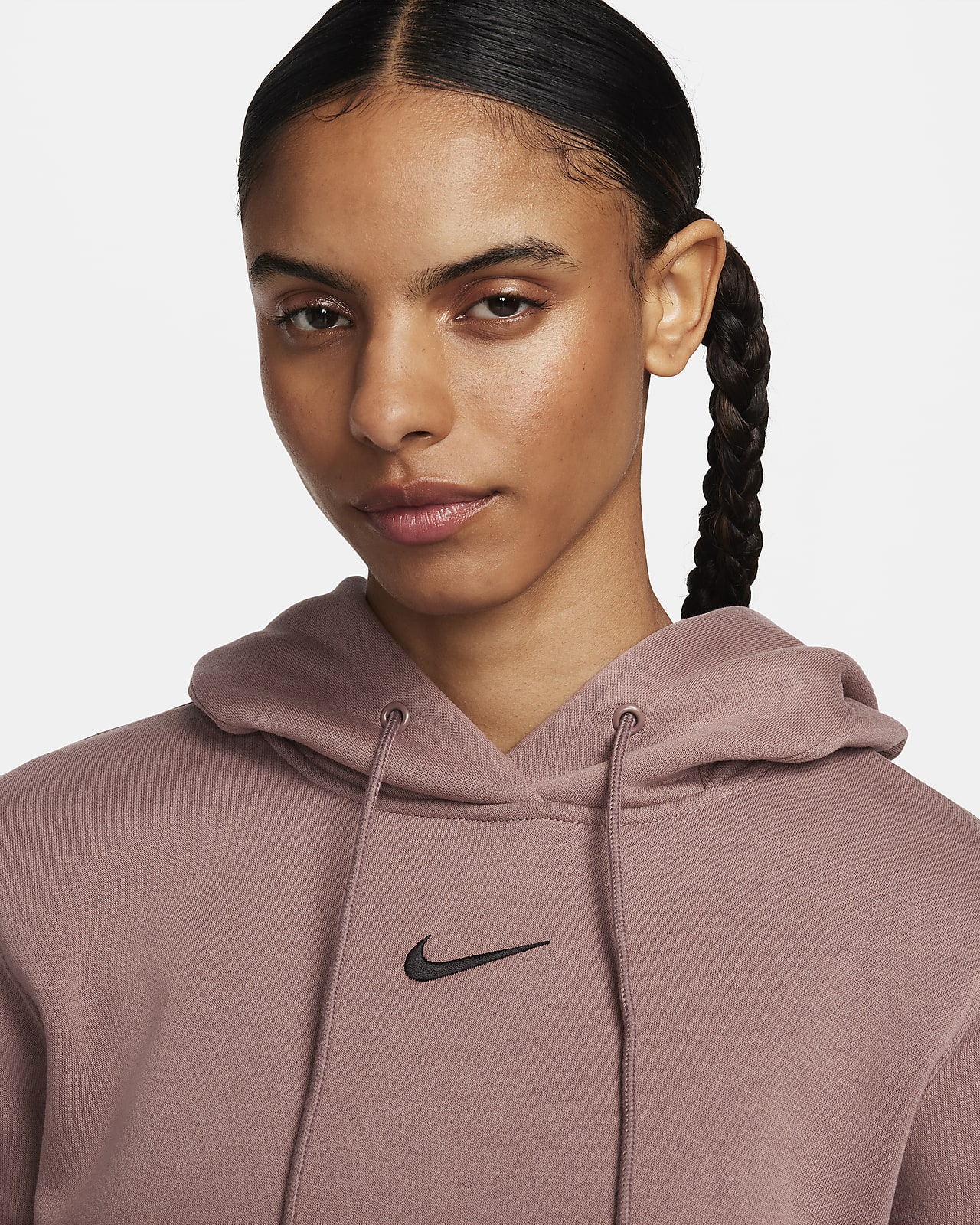 Sweat court à demi-zip Nike Sportswear Phoenix Fleece pour femme. Nike CA