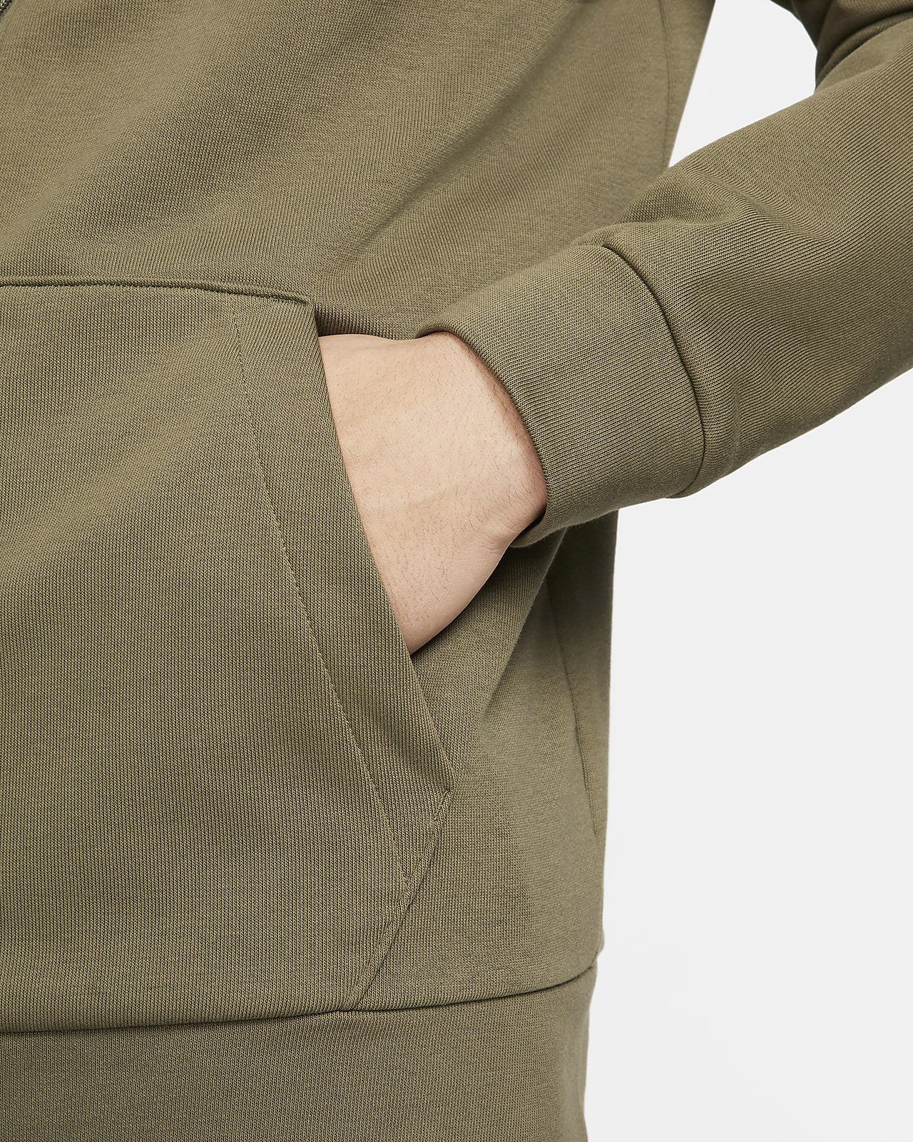 Nike khaki hoodie on sale mens