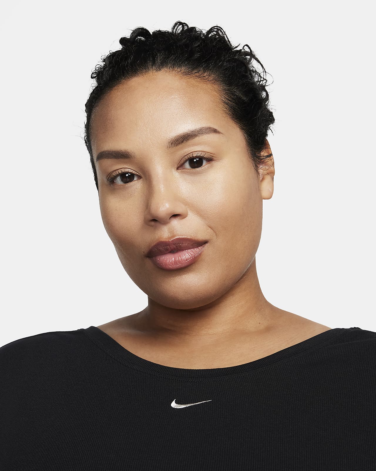 Nike Sportswear Chill Knit Women's Tight Cropped Mini-Rib Tank Top.