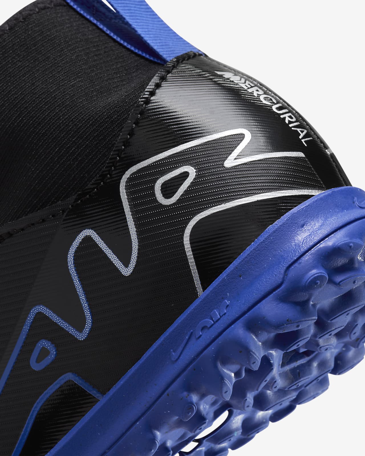 Scarpa da calcio a taglio alto per erba sintetica Nike Jr
