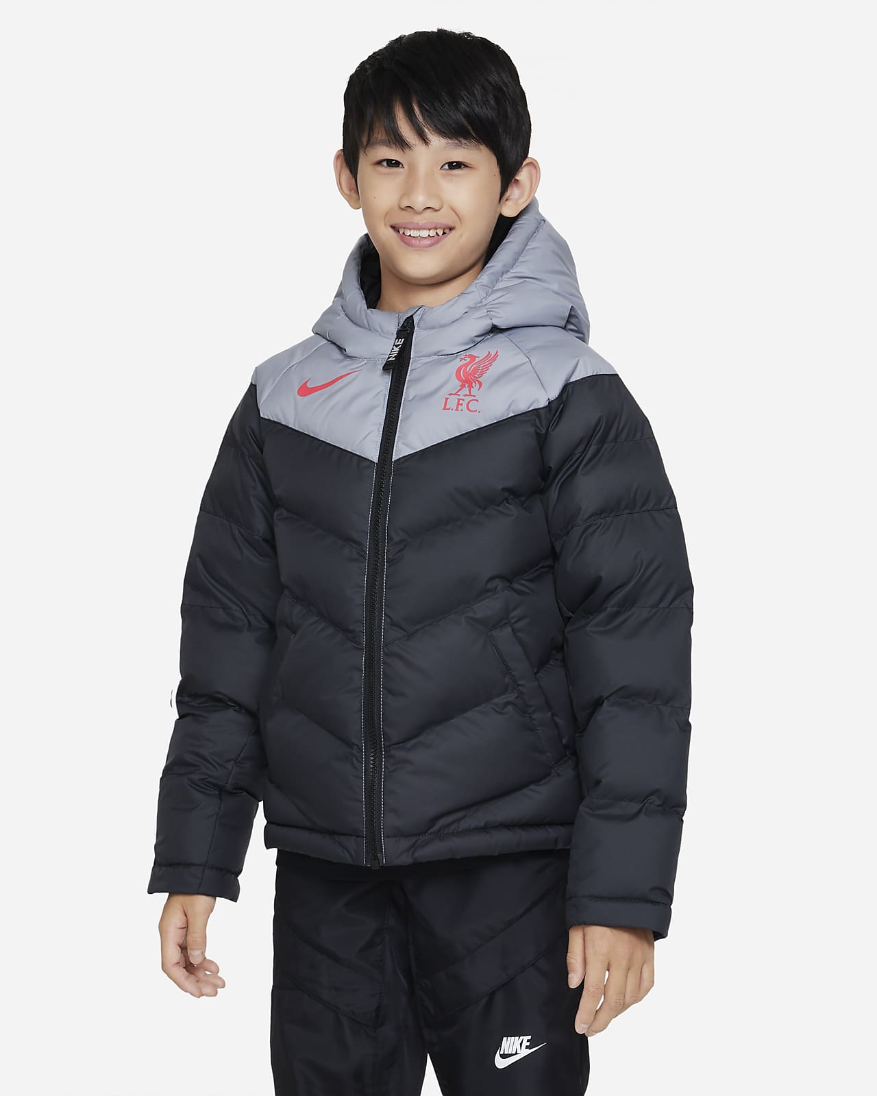 Liverpool F.C. Older Kids' Synthetic-Fill Jacket