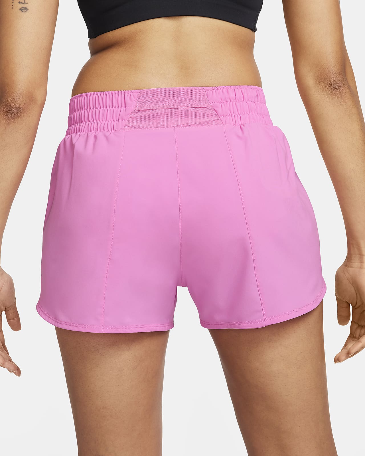 Nike One Women's Dri-FIT High-Waisted 3 Brief-Lined Shorts