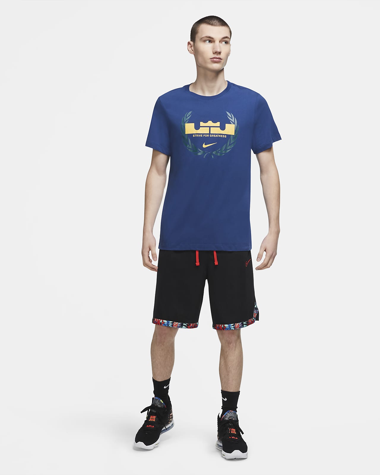 Nike Dri-FIT LeBron Logo Men's Basketball T-Shirt. Nike EG