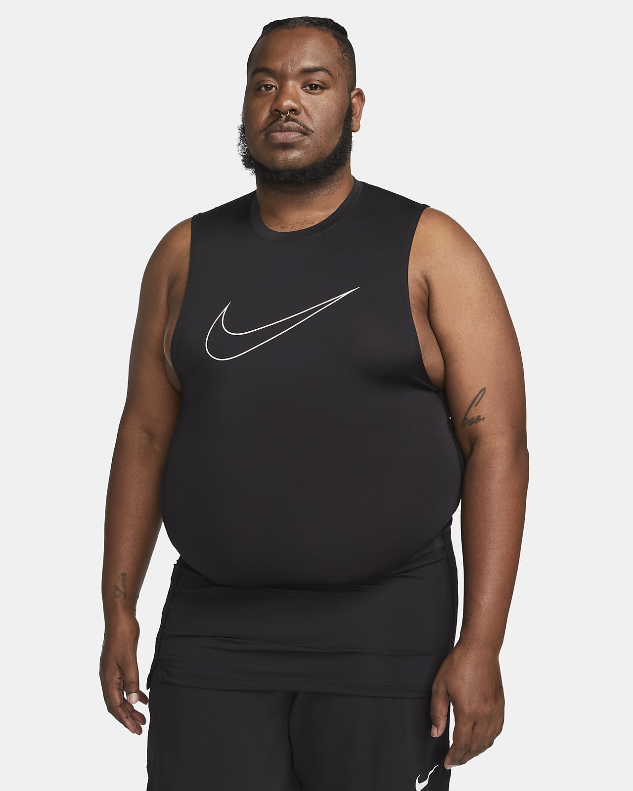 Nike Pro Dri-FIT Men's Tight-Fit Sleeveless Top. Nike UK