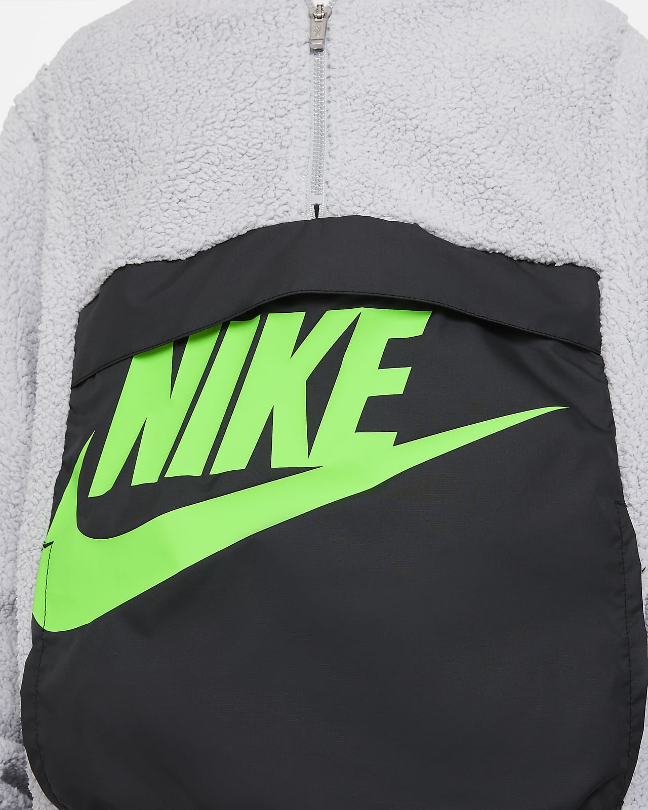 black and lime green hoodie nike