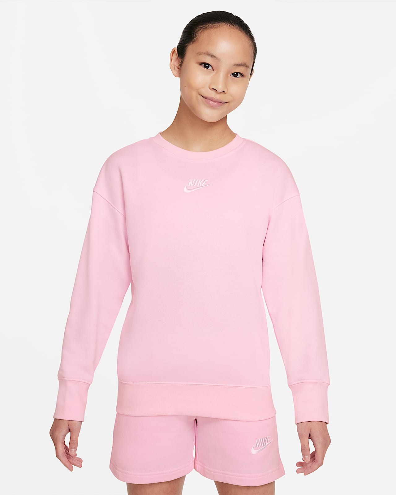 Felpa a girocollo Nike Sportswear Club Fleece - Ragazza. Nike IT