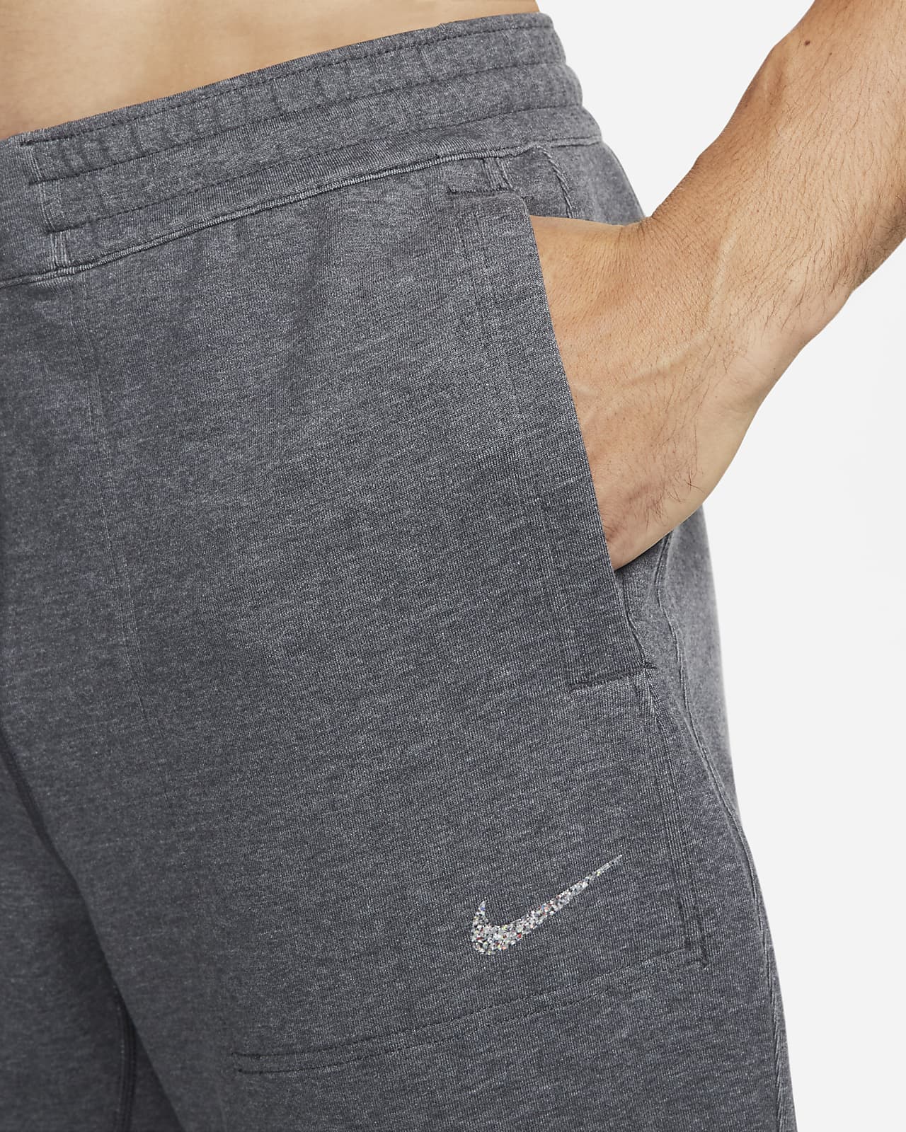 Picotear debate monte Vesubio Nike Yoga Dri-FIT Pantalón de tejido Fleece - Hombre. Nike ES