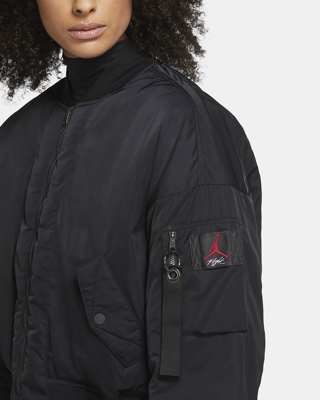 Jordan Women's Flight Jacket. Nike LU
