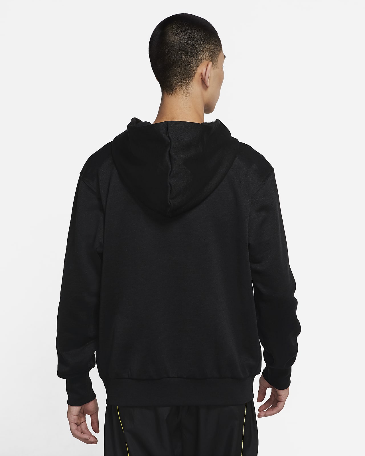 black nike basketball hoodie