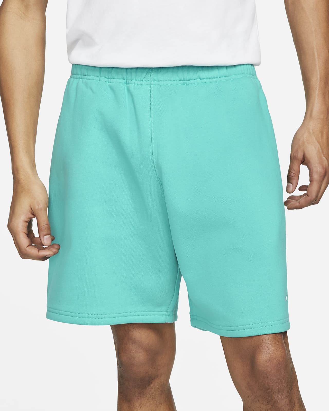 Nike Solo Swoosh Fleece Shorts. Nike NL