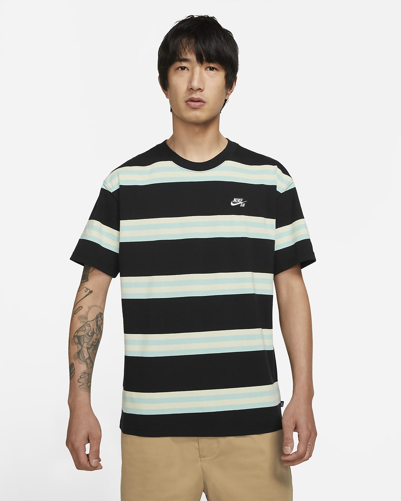 Striped Skate T-Shirt. Nike JP