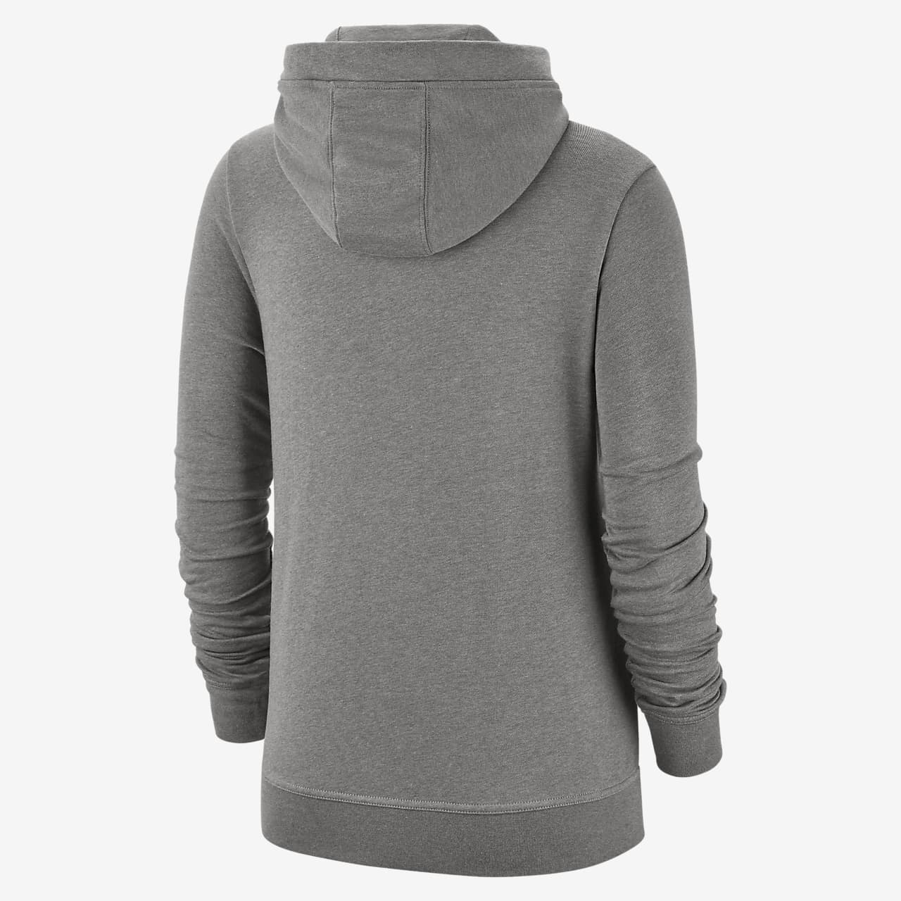 nike womens pullover club fleece hoodie