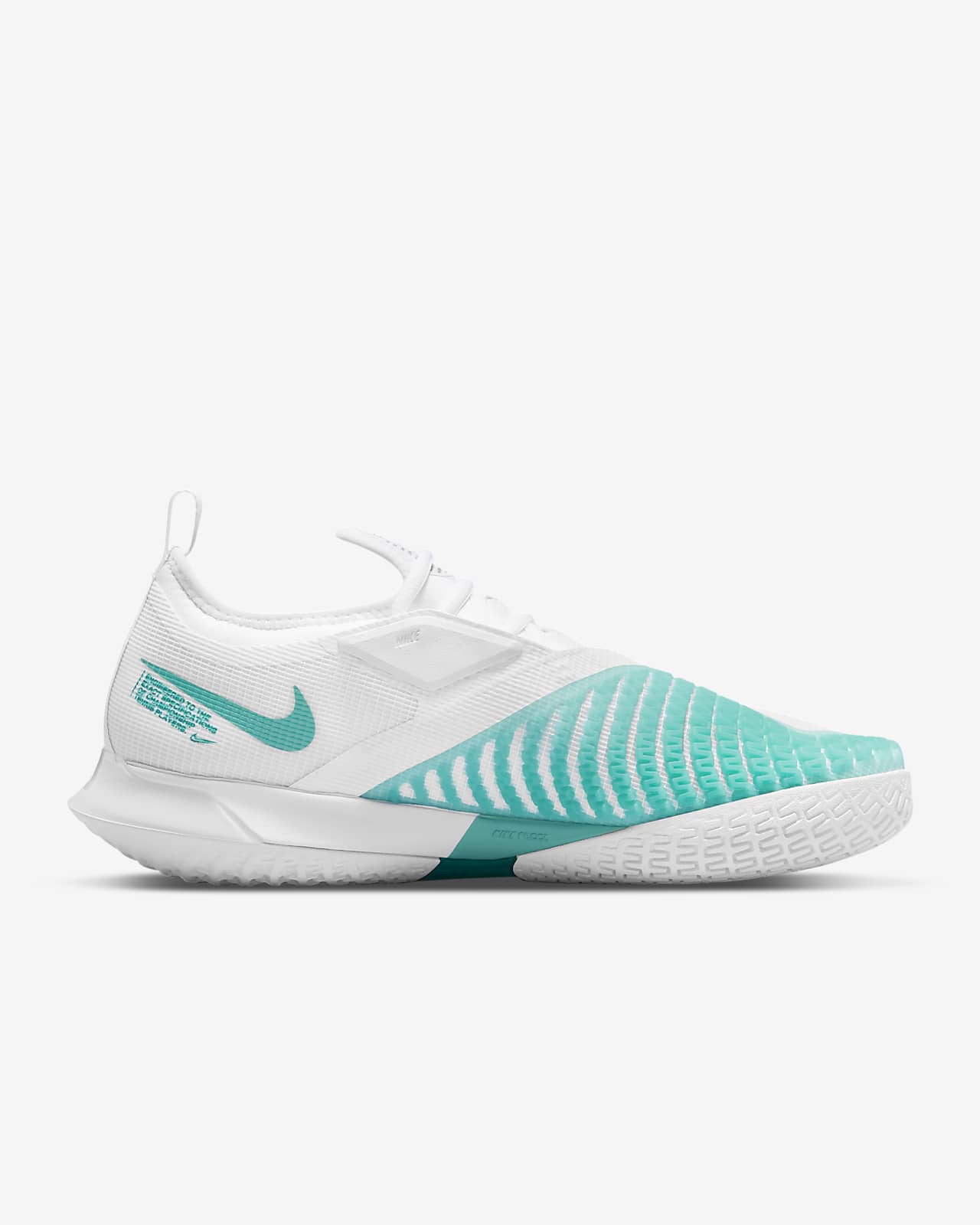 nike performance court react vapor nxt