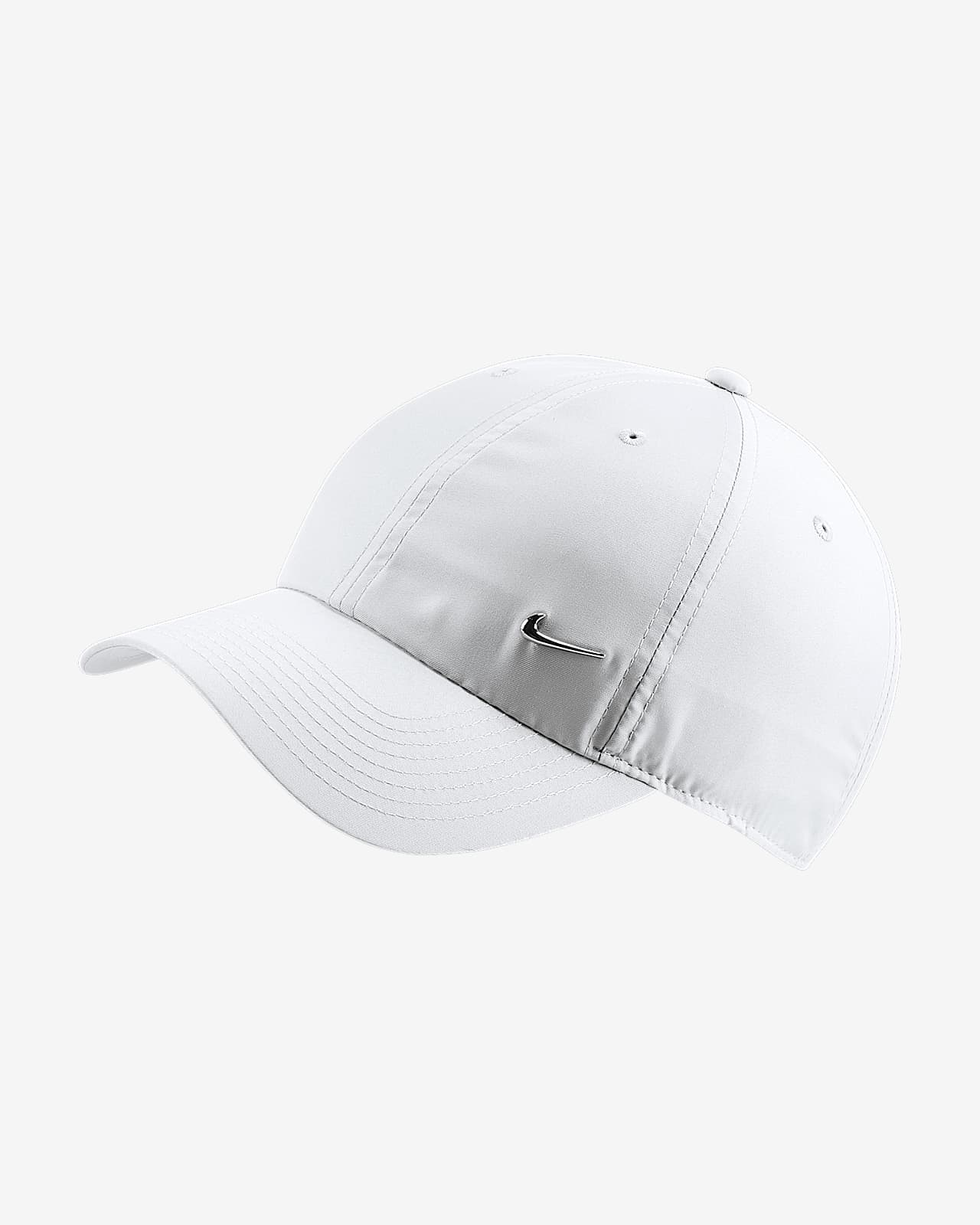 All white nike hat