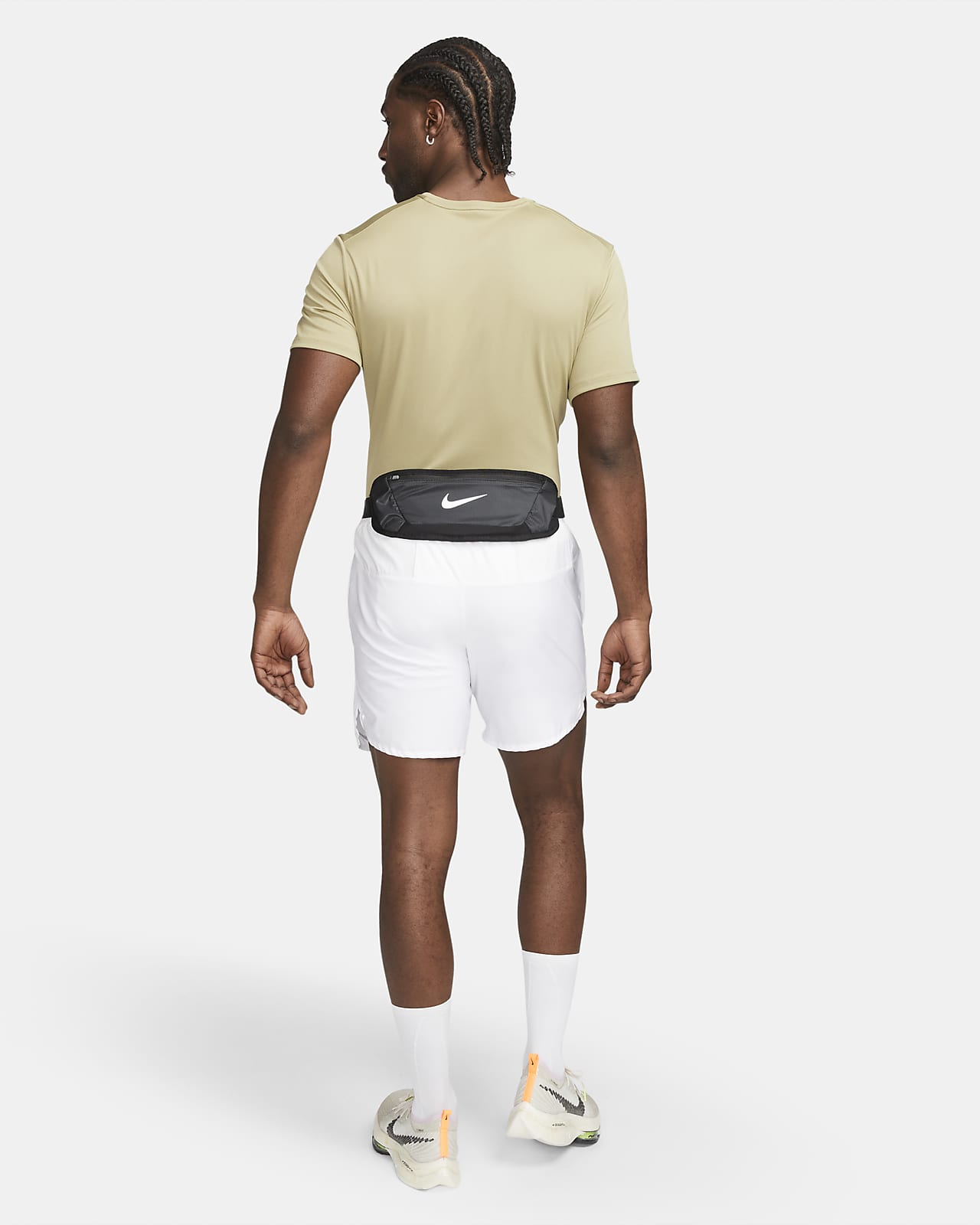 Reflective logo waist pack, Nike, Running Accessories