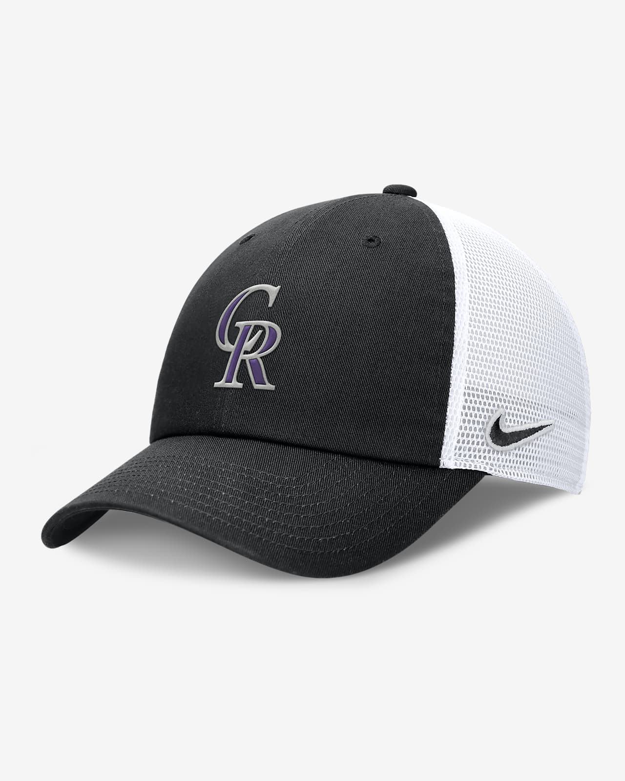 Colorado Rockies Evergreen Club Men's Nike MLB Trucker Adjustable Hat