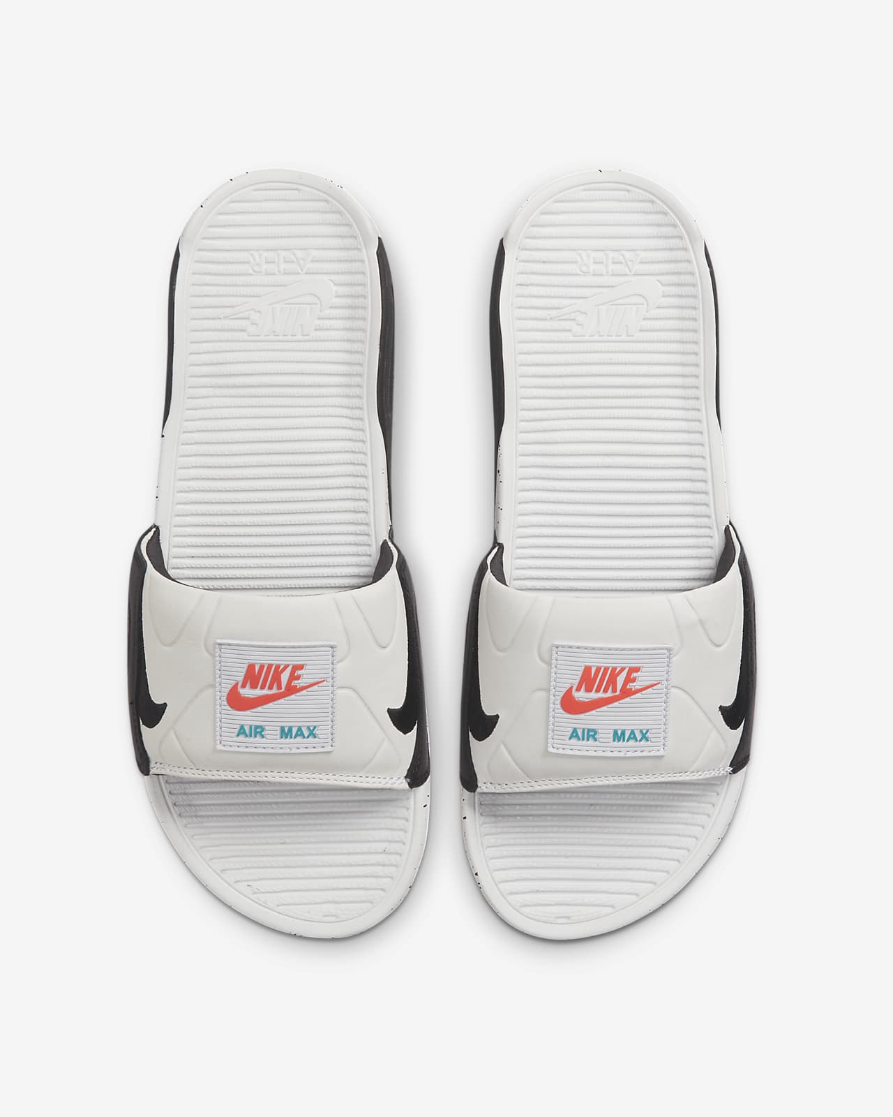 white air max slides