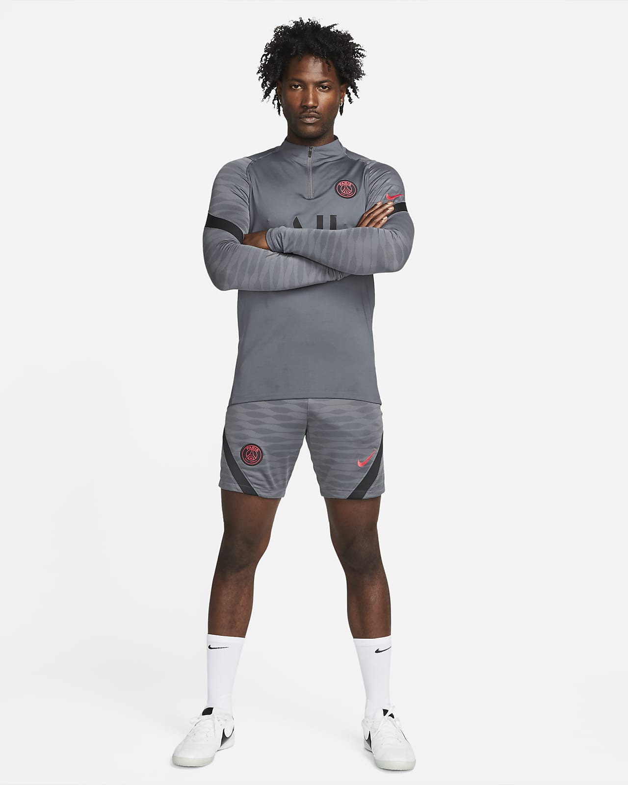 Мужские трикотажные футбольные шорты Nike Dri-FIT Paris Saint-Germain  Strike. Nike RU
