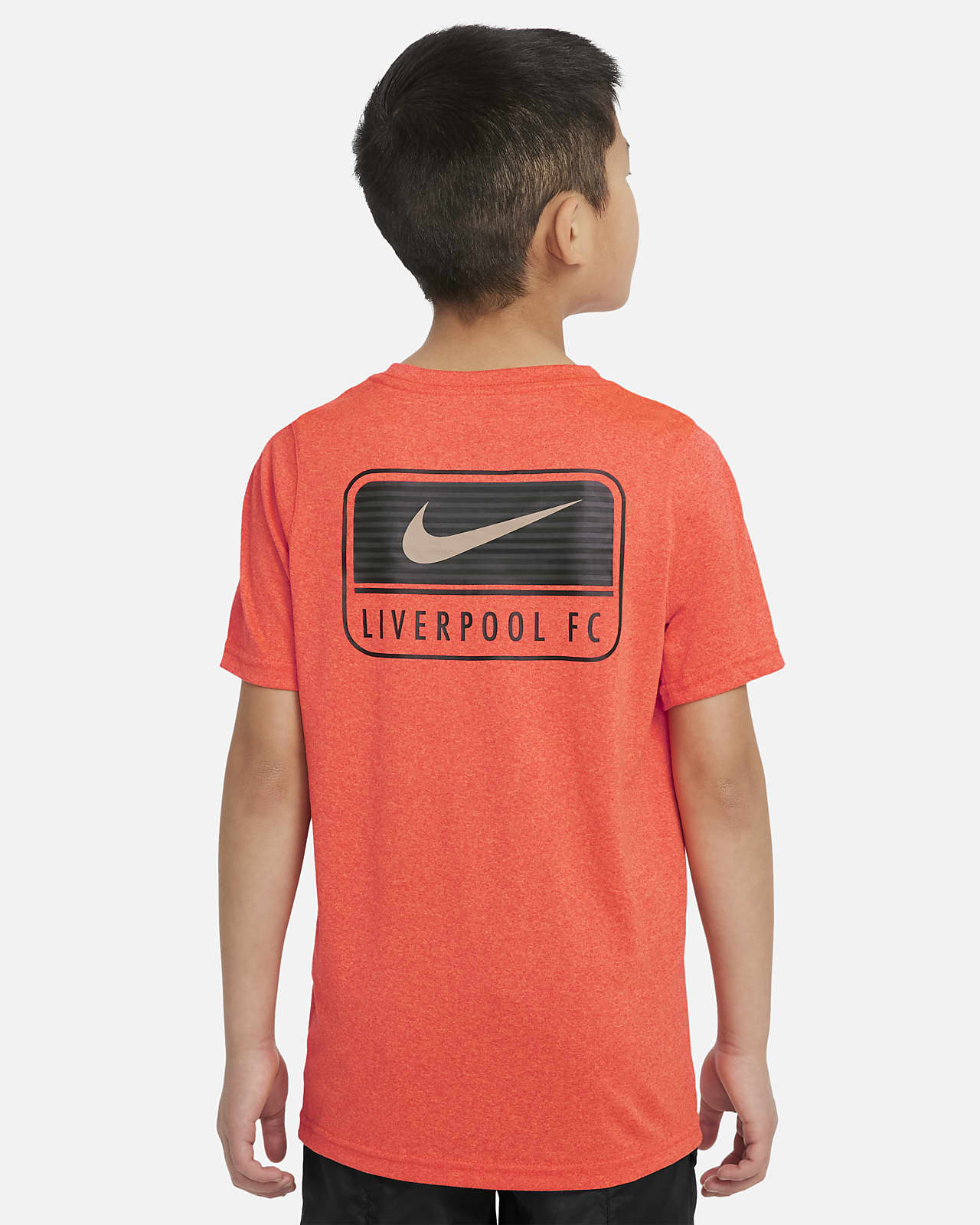 Playera de fútbol Nike Dri-FIT para niños talla grande Liverpool FC. Nike .com