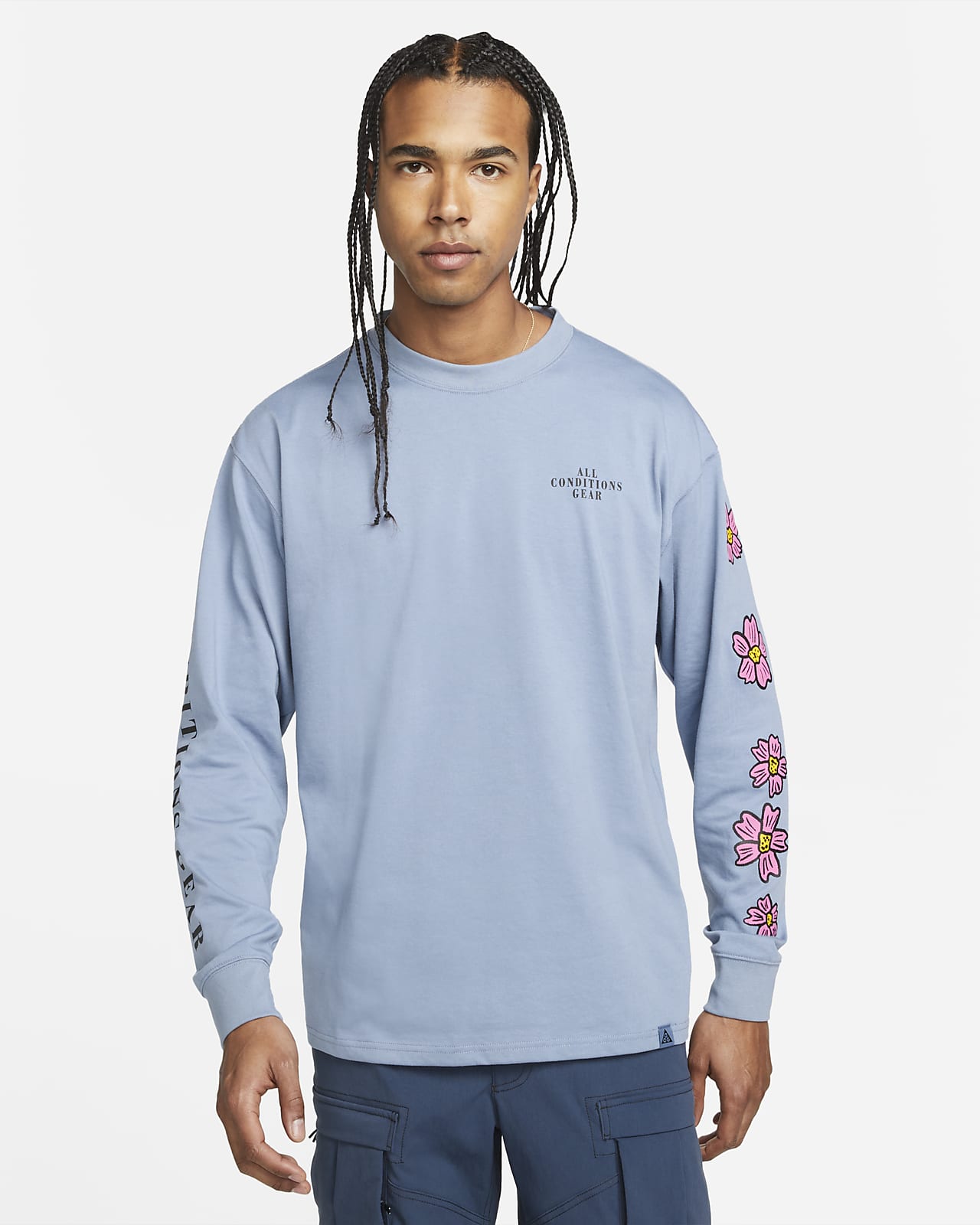 Nike ACG Camiseta de larga con estampado floral - Hombre. Nike ES