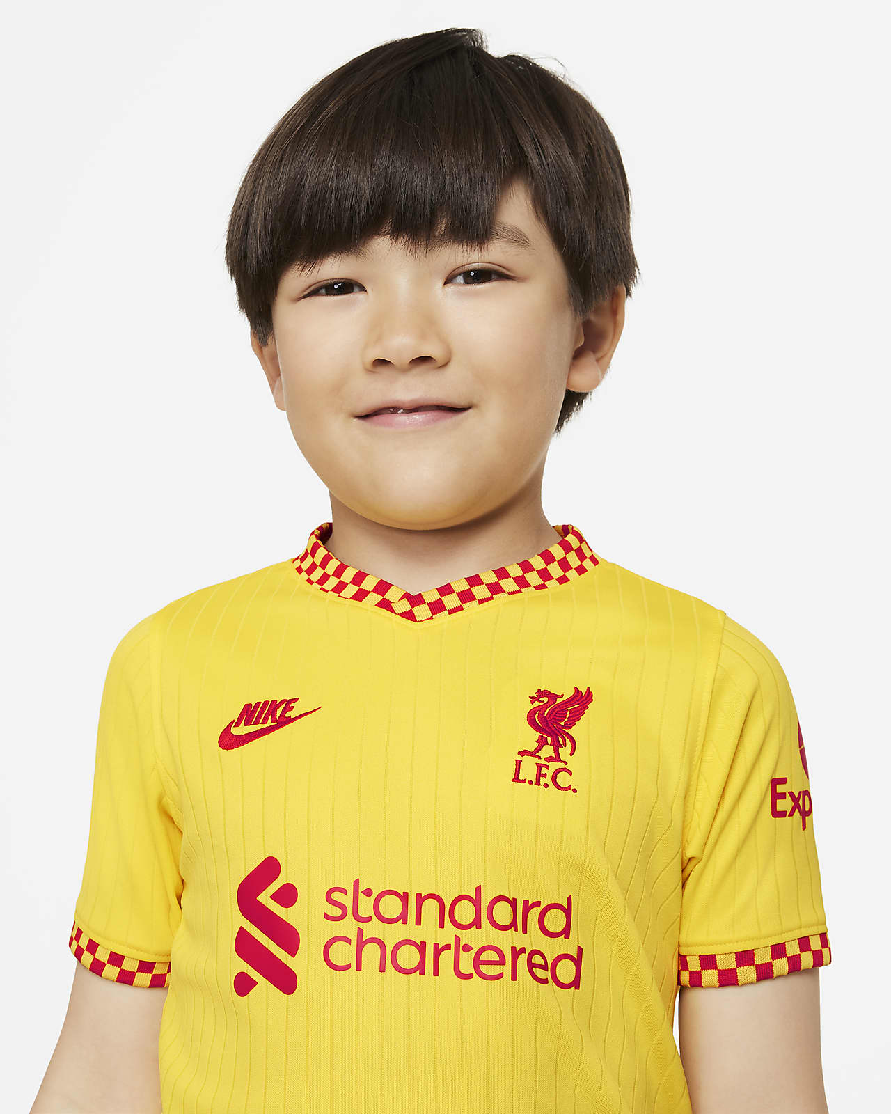 Liverpool F.C. 2021/22 Third Younger Kids' Nike Dri-FIT Football Kit ...