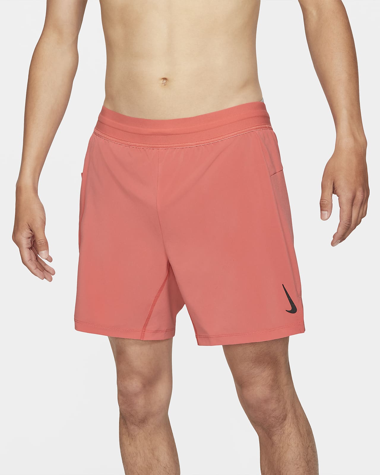 mens nike yoga shorts