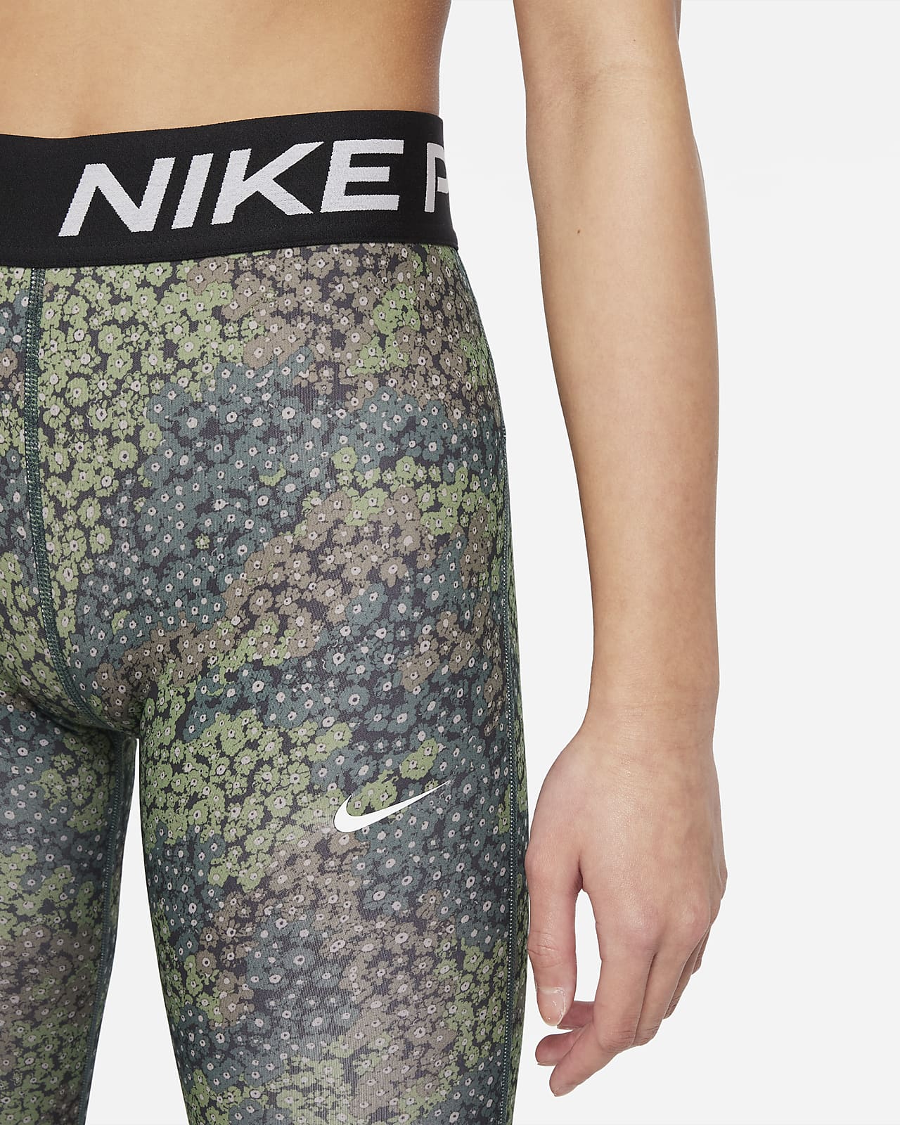 Nike Pro Dri-FIT leggings til store barn (jente). Nike NO