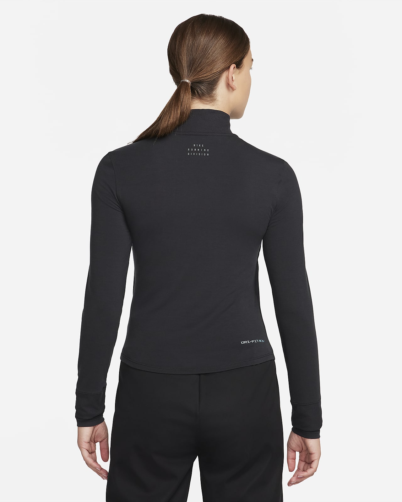 Nike Dri-Fit Running Quarter Zip Long Sleeve Athletic Top Women's Size Small