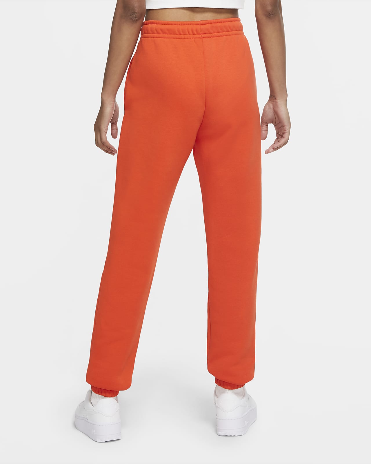 orange nike pants