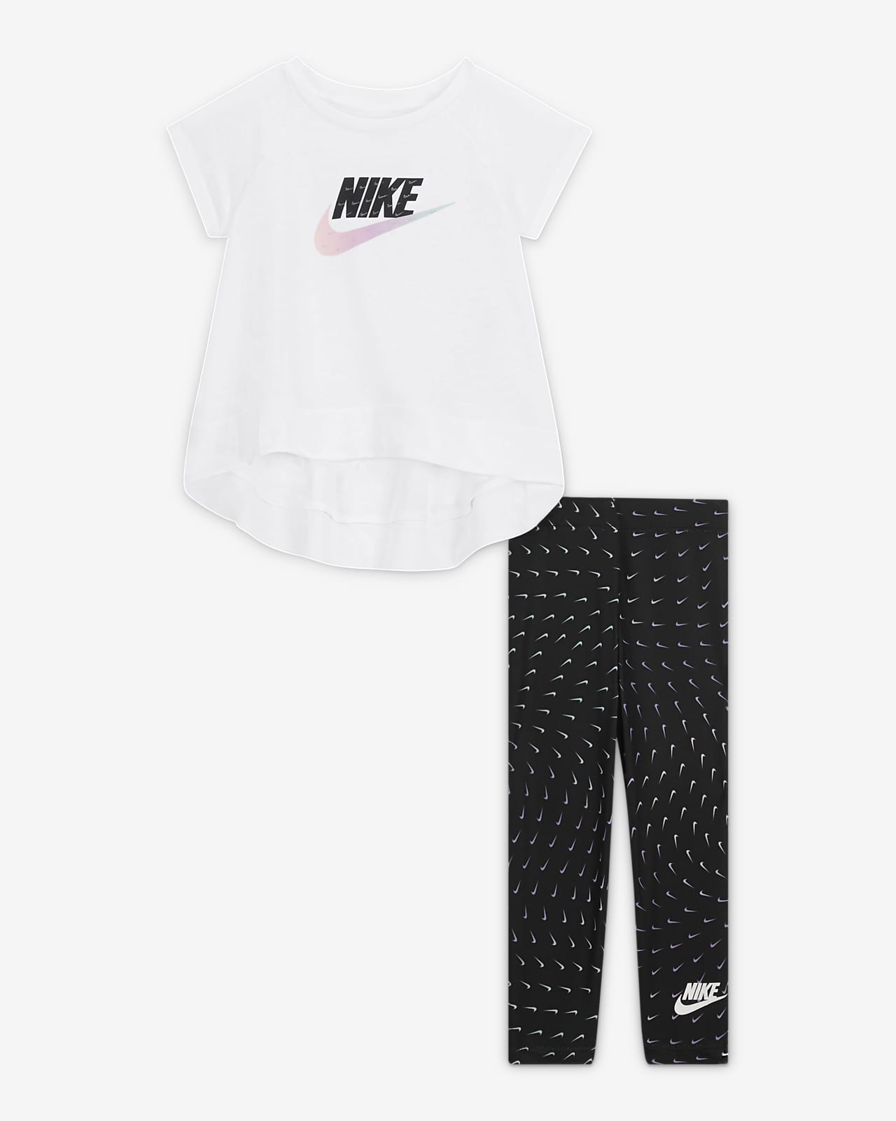 Generoso Persona australiana Mujer Nike Conjunto de camiseta y leggings - Bebé (12-24M). Nike ES