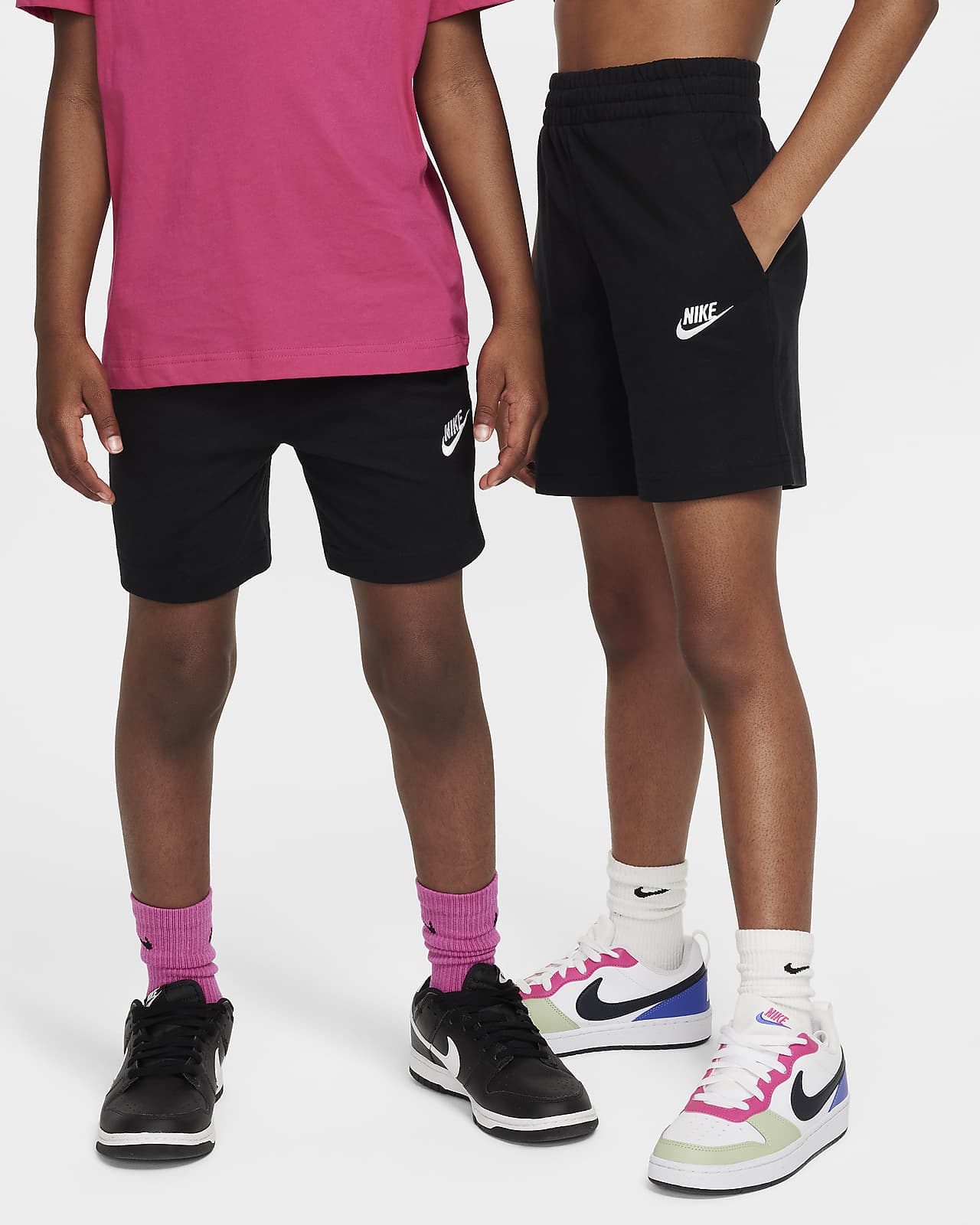 Nike Sportswear Club Older Kids' 15cm (approx.) Knit Shorts