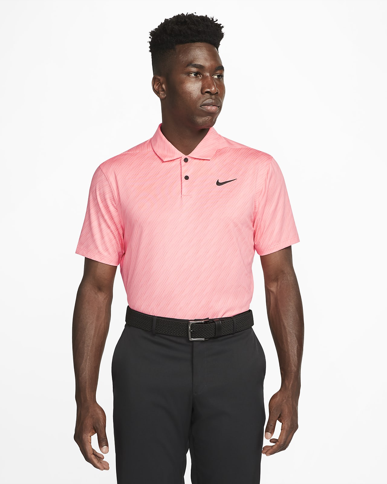 Polo de golf à rayures Nike Dri-FIT Vapor pour Homme