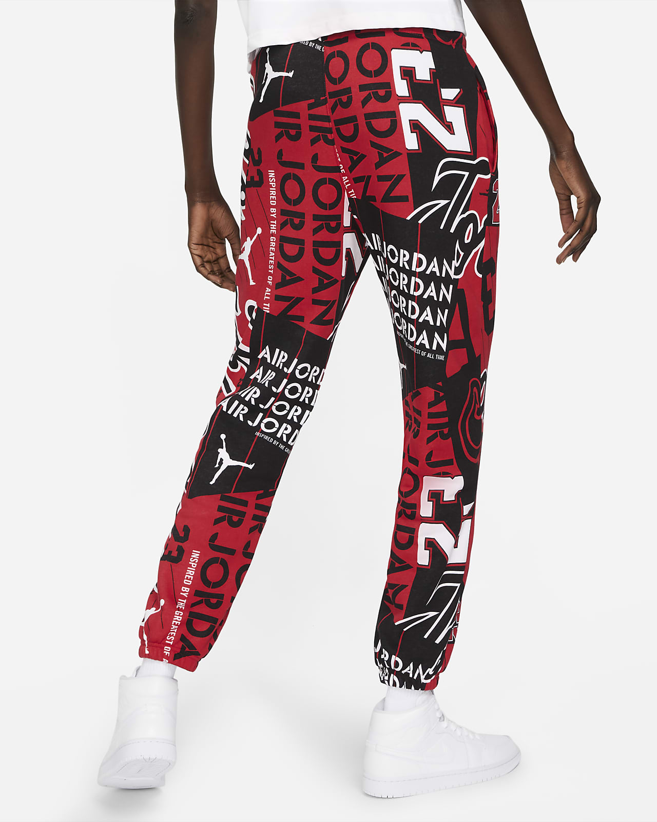 Jordan Pantalón de tejido Fleece con estampado por toda la prenda - Mujer.  Nike ES