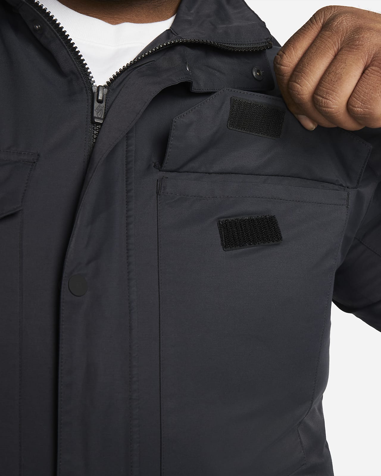 giacca nike militare