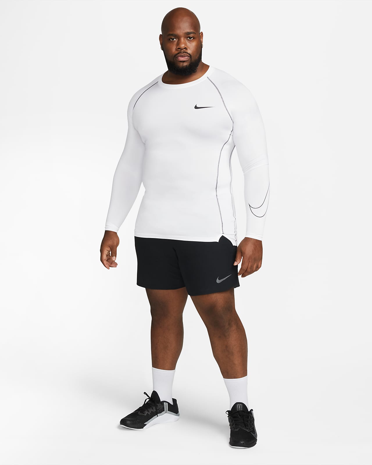 Nike Men's Pro Long Sleeve Compression Top 